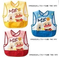 Han Mom Baby Shop [A061] Japanese Single Super Cute Anpanman Small Pocket Bib Rice Clothes Reverse D