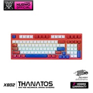 NUBWO คีย์บอร์ดเกมมิ่ง Mechanical MINI RGB  มีให้เลือก 3 สี รุ่น X802 สินค้ารับประกัน 2 ปี