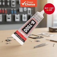 B7000 Glue 50ml, strong hold multi-purpose adhesive for electronics and phone repair, clear & waterp