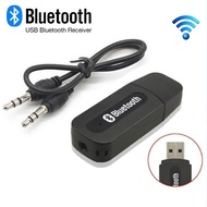 Wireless Bluetooth Receiver Mobil Music Stereo Audio Mini Portable Alat Ubah Speker Sound System Hee