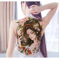 JAPANESE GEISHA TEMPORARY TATTOO