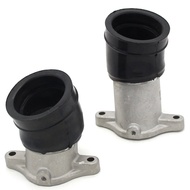 2pcs Motorcycle Carburetor Interface Manifold Intake Glue for Honda CX500 1978-1979 CX500C Custom CX
