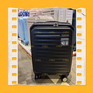 限量色 最後優惠 AMERICAN TOURISTER 美國旅行者 FRONTEC Black 54厘米/19吋 TSA OS V2 前揭式 可擴充 登機箱 黑色 不是煞車輪 搵喼More易 Sams