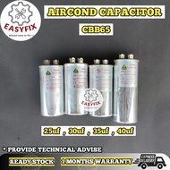 CBB65 Air-Conditioner Capacitor 25uF / 30uF / 35uF / 40uF 450V Running Capacitor Condensor Aircond C