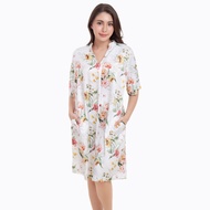 CARA Gold Peony Collection ชุดนอน คาร่า ชุดนอนผ้าซาติน พรีเมี่ยม ชุดนอนขา 4 ส่วน เดรสสั้น กระโปรง กา