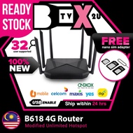 🥰5 Year Warranty🥰 2023 Malaysia Sim Card Router Modem Telco 4G Router 4G LTE  Wifi static unlock Rou