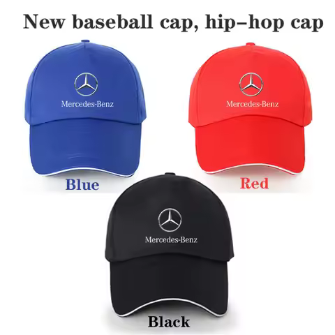 Fashion Hip Hop Baseball Cap Outdoor Sun Hats Sports Leisure Caps For Mercedes Benz S320 W164 W203 W
