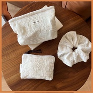 [WY2] French Vintage Floral Ladies Purse - Elegant Makeup Bag, Compact Organizer With Brown sel Zip 