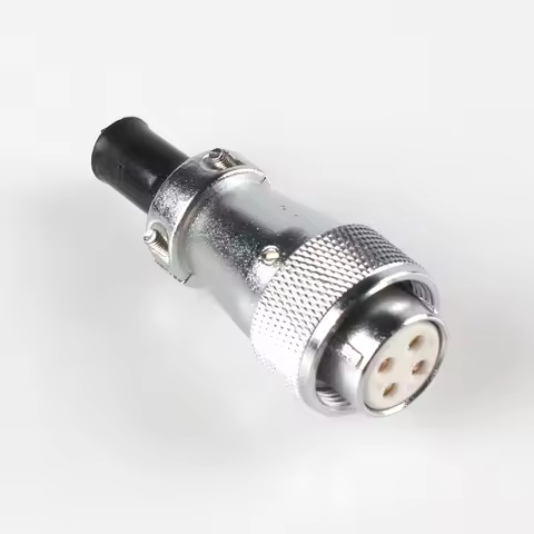 Aviation Plug 4pins Aviation H20-4 Plug for CNC Spindle Motor Laser Fiber Laser Rotary Aixs C02 Lase