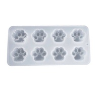 Resin Crystal Epoxy Mold Cat Paw Doll Casting Silicone Mould DIY Crafts Jewelry Making Tool
