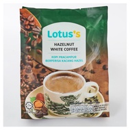 Lotus's Tesco HAZELNUT I ORIGINAL CLASSIC White Coffee 40gx15sticks I Kopi Pracampur Berperisa Hazel I Instant Coffee