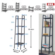 IKEA 絕版LERBERG深灰色窄版金屬網層架(高雄指定地點自取)