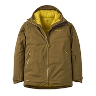[RAB United Kingdom] Optical Men's Down Hooded Jacket FP700 {Oak Brown} QWI63 Outdoor Camping Mounta