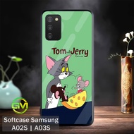 HP [GM07] Softcase Glossy Samsung A02S | A03S Protective Mica Casing Green Market Silicone Rubber Gl