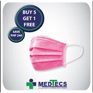 Medtecs Cherry Blossom N88 Surgical Face Mask 3Ply Fda Approved Astm Level 1 Type Iir 8wGP