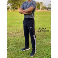 Tracksuit Adidas Line Bawah Adidas tiga line tracksuit seluar sport Adidas seluar sukan Adidas tracksuit slimfit