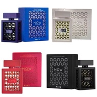 Lattafa Now Perfumes 100ml collection perfume Now Rouge, Now Black, Now White, Now Intense Blue