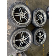 Work Durandal DD1-SR 19 Inch 19x8.5JJ 19x9.5JJ ET35 ET38 5x114.3 PCD Sport Rims with Tyres Original 