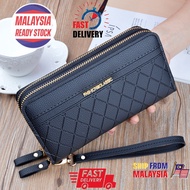 🔥Popular🔥 Lady Wallet Fashion Women Purse Dompet Wanita PU Leather Long Wallets Card Holder Large Ca