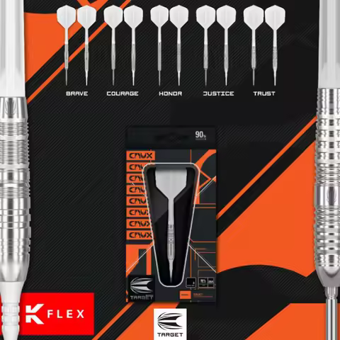 CRUX Series JPN Asian Plain Color Soft and Hard Optional 90 Tungsten Steel Professional Competition 