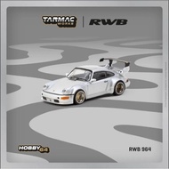 Diecast Tarmac 1:64 Porsche RWB 964 Silver T64-037-SL