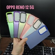 OPPO RENO 12 5G IMD MATTE HYBRID SOFTCASE OPPO RENO 12 5G CASING/
