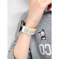 Starlight Velcro Loop 16/17/18/19/20/21/22/23/24mm Watch Strap Braided Nylon Men Women Summer Suitab