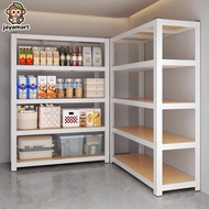 Besi Shelf Storage Boltless Rack 4-6Layer 400kg Dapur Rak Kitchen Store Rack Storage Bertingkat Rak