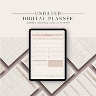 數位 Undated Digital Planner | Everything Electronic Planner, GoodNotes Planner