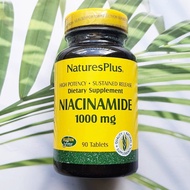 Niacinamide Vitamin B3 1000 mg 90 Tablets (NaturesPlus) B-3 B3