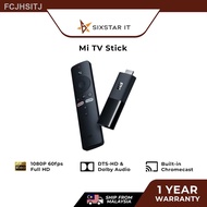 【New stock】☜☜GLOBAL VERSION Xiaomi Mi TV Stick 9.0 /MI BOX S TV FHD Android TV 8.1 + Chromecast 1GB 