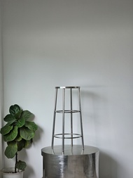 เก้าอี้ทรงสูง เก้าอี้บาร์ เก้าอี้สตูล เก้าอี้ผับ เก้าอี้สแตนเลสเกรด304 ทรงสูง77cm เก้าอี้ร้านอาหาร เ