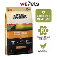 ACANA Heritage Freeze-Dried Coated Puppy Large Breed Dry Dog Food 11.4kg