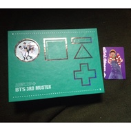 Bts 3rd Muster DVD w/ V Taehyung Photocard PC