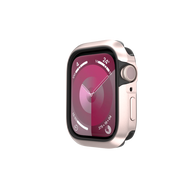 MAGEASY Apple Watch 9/8/7/6/5/4/SE Odyssey奧德賽金屬手錶保護殼/ 粉色/ 41mm
