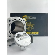 LHK RACING LC135 RACING CERAMIC BLOCK (DLC PIN)(74 MM)(BODY+14MM) (SLEEVE+3MM) (SLEEVE DIAMETER 79MM