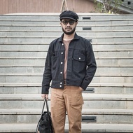 Black Jacket denim type 2. Boxy cutting