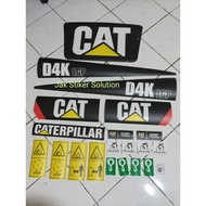 Dozer Cat D4K LGP Heavy Equipment Sticker