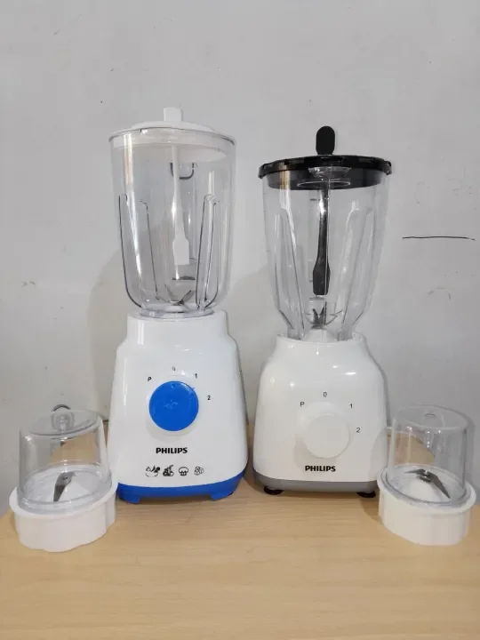 Blender Philips Plastik 1.5 liter - HR2106/00 - Blender jus - Blender Bumbu Philips (Dry Mill) - Ble