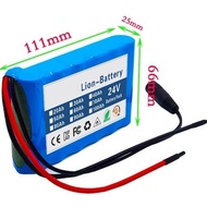 18650 Lithium Battery 24V 6S1P Rechargeable Battery Lithium Battery PackBMS+Charger