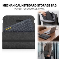 Mechanical Keyboard Storage Bag 87 Keys Keyboard Bag Keyboard Pack Felt Bag Mechanical Keyboard Carr