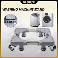 TKL Adjustable Washing Machine Stand Wheel Base Pelapik Roda Mesin Basuh Kaki Dryer Roller Fridge St