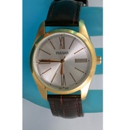 B84:Original PULSAR Analog Watch for Women from USA-Gold Tone