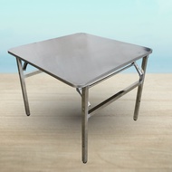 90CMX90CM STAINLESS STEEL BANQUET SQUARE TABLE