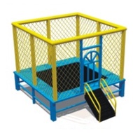 Large Trampoline Park kids fitness super trampoline Same Style as Internet Celebrity Trampoline Chil