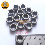 7/ 16 inch Nut (Key 16, Coarse Thread) Raw / Hex Nut UNC 7/16"x14G NC 7/16 Nut