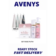 SET ROSE PUTIH AVENYS