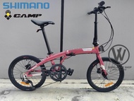 Camp Victor Folding Bike Shimano Altus 9spd