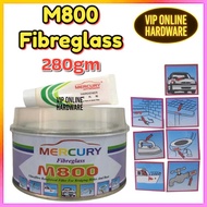 M800 MERCURY FIBREGLASS (280GM)/simen fiberglass kereta