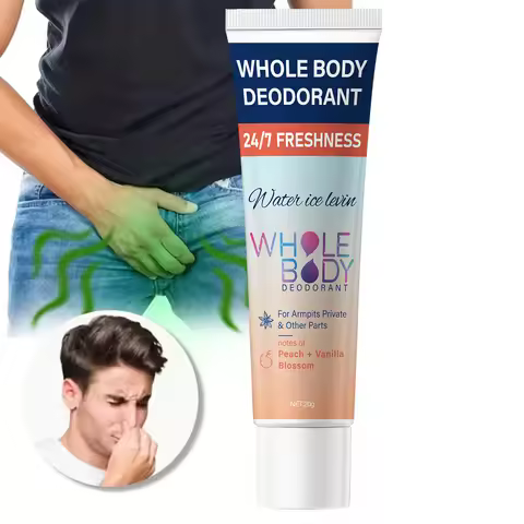 Whole Body Deodorant (Peach + Vanilla Blossom): 24/7 Freshness, Light Texture, Hydrates/Protects Ski